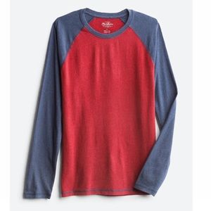 Flag & Anthem Creek Sueded Raglan Long Sleeve Tee